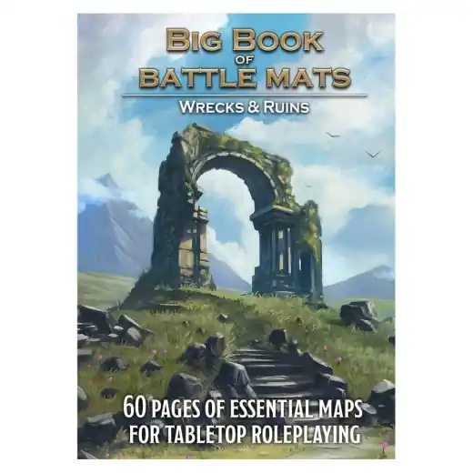 Nytt hos oss | Big Book of Battle Mats - Wrecks & Ruins