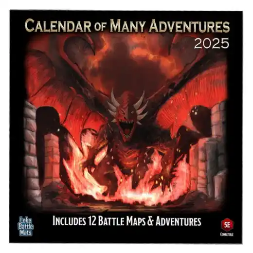 Calendar of Many Adventures 2025 | Endast idag