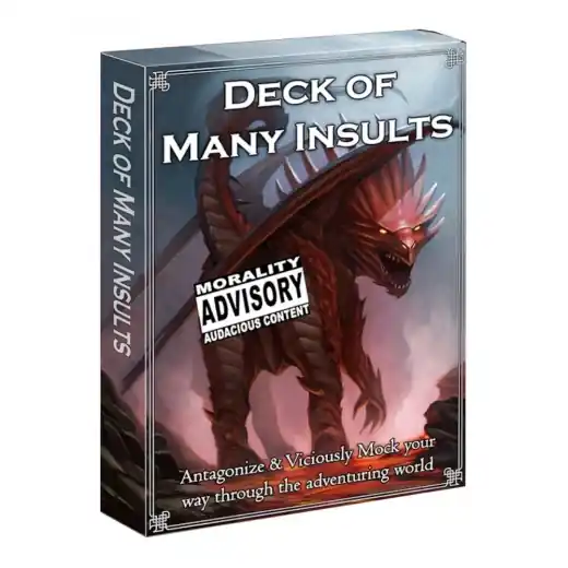 Deck of Many Insults - Lägg i varukorg