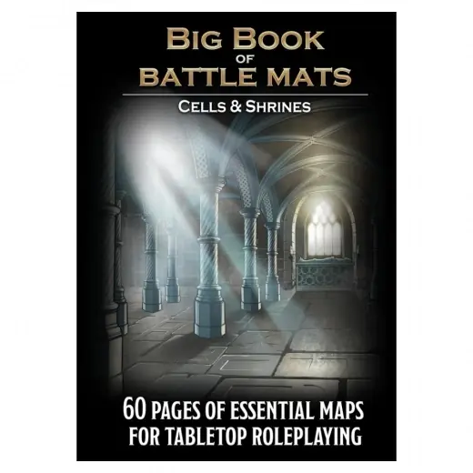 Skaffa nu - Big Book of Battle Mats - Cells & Shrines