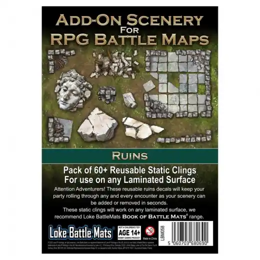 Toppsäljare | Add-On Scenery for RPG Maps - Ruins (Exp.)