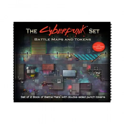 Kampanjen går snart ut - The Cyberpunk Set - Battle Maps and Tokens