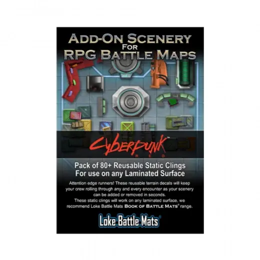 Add-On Scenery for RPG Maps - Cyberpunk (Exp.) | Snart slut