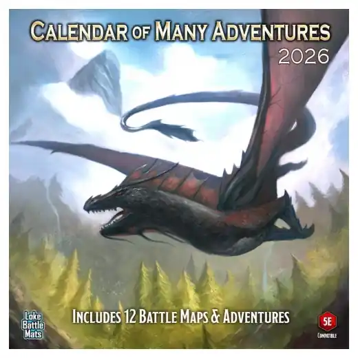 Calendar of Many Adventures 2026 | Sänkt pris