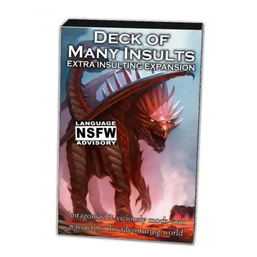 Deck of Many Insults Extra Insulting Expansion - Passa på