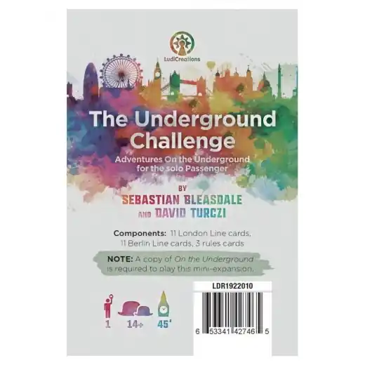 On the Underground Challenge - London / Berlin (Exp.) - Tryggt köp