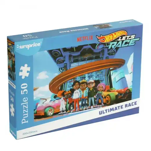 Pussel Hot Wheels Ultimate Race 50 Bitar | Väl omtyckt