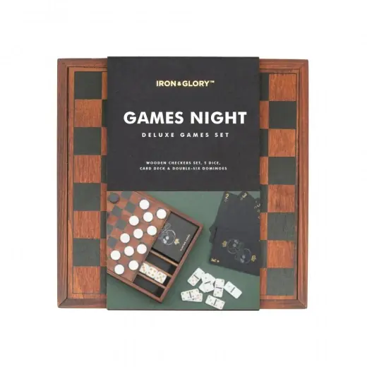 Reapris | Games Night Deluxe Games Set 4-i-1
