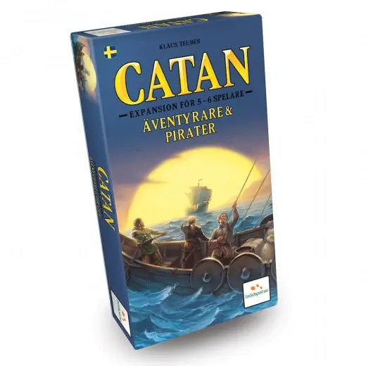 Catan Äventyrare & Pirater 5-6 spelare (Exp.) - Slutrea