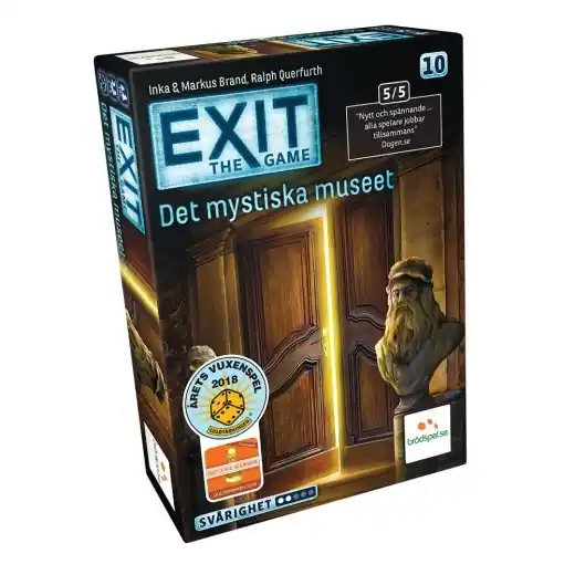 Begränsat lager - Exit The Game - Det Mystiska Museet (Swe)