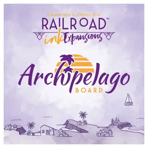 Railroad Ink Archipelago Board (Exp.) | Kan beställas