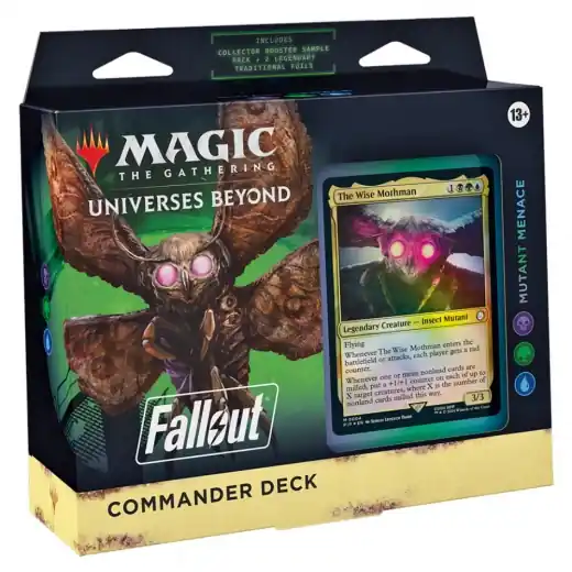Magic The Gathering - Fallout Mutant Menace Commander Deck - Nytt lägre pris