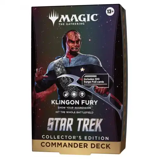 Magic The Gathering - Klingon Fury - Collector‘s Edition Commander Deck | Extra rabatt