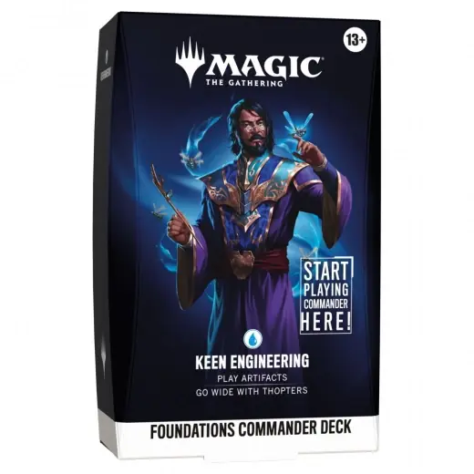 Magic The Gathering - Keen Engineering - Foundations Commander Deck | Under begränsad tid