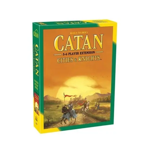 Catan 5th Ed Cities & Knights 5-6 players (Exp.) (Eng) - Toppkvalitet