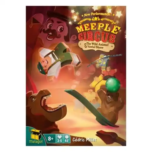Meeple Circus The Wild Animal & Aerial Show (Exp.) - Precis tillagt