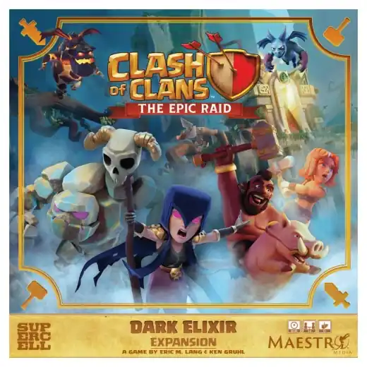 Clash of Clans The Epic Raid - Dark Elixir (Exp.) - Få kvar i lager