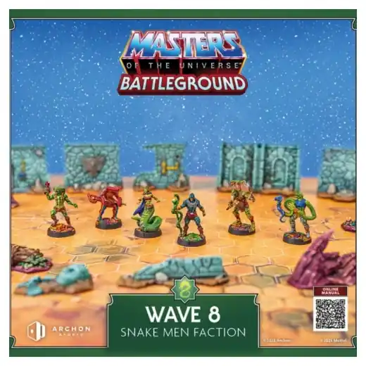 Masters of The Universe Battleground - Wave 8 Snake Men Faction (Exp.) - Beställ direkt