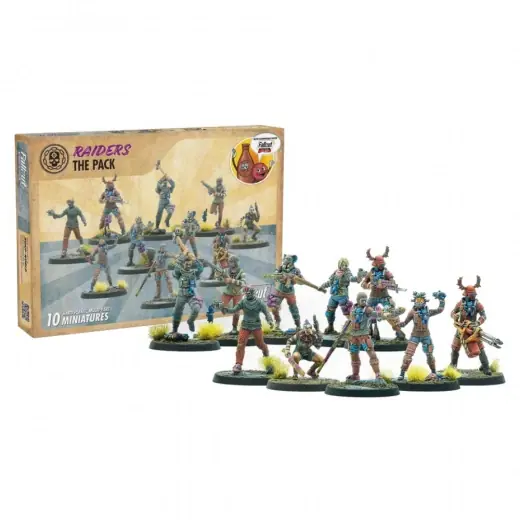 Nytt lägre pris | Fallout Miniatures Raiders - The Pack (Exp.)