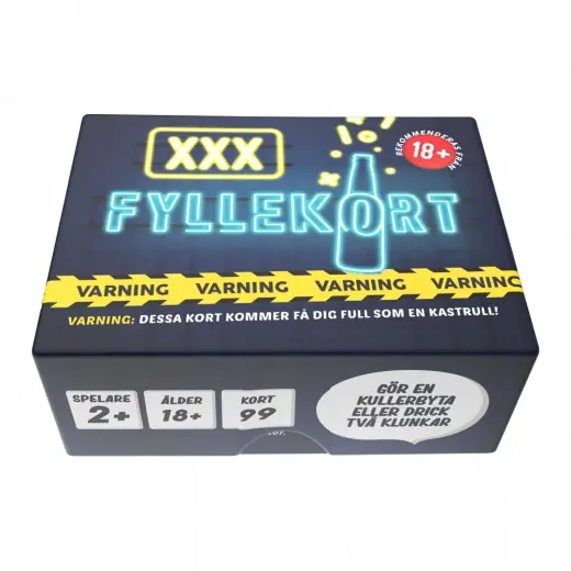 Fyllekort XXX | Köp direkt