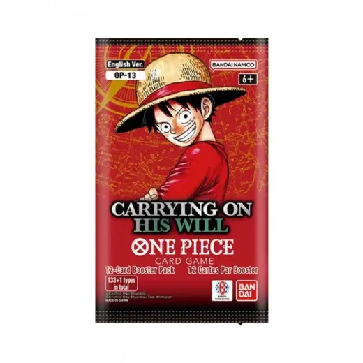 Ta chansen | One Piece Card Game Carrying on His Will Booster Pack OP13