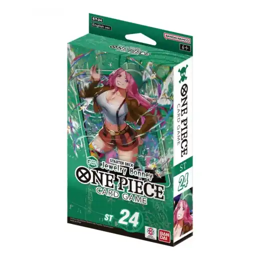One Piece Card Game Jewelry Bonney - Green Starter Deck ST-24 | Kanonerbjudande