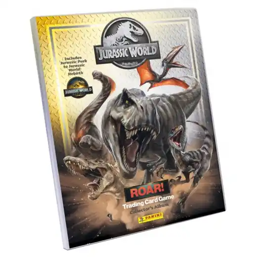Jurassic World Roar - Samlarkort Starter Set - Snabb frakt