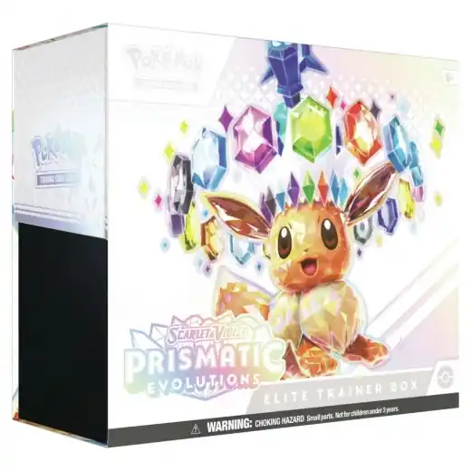 Pokémon TCG Prismatic Evolutions Elite Trainer Box - Efterfrågad