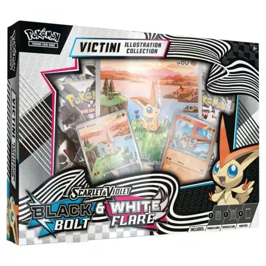 Pokémon TCG Black Bolt & White Flare - Victini Illustration Collection - Spara nu