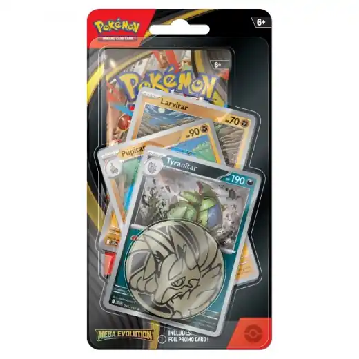 Fabrikspris | Pokémon TCG Mega Evolution Premium Checklane Tyranitar