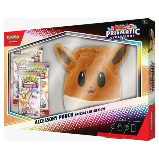 Pokémon TCG Prismatic Evolutions Accessory Pouch Special Collection - Populärt just nu