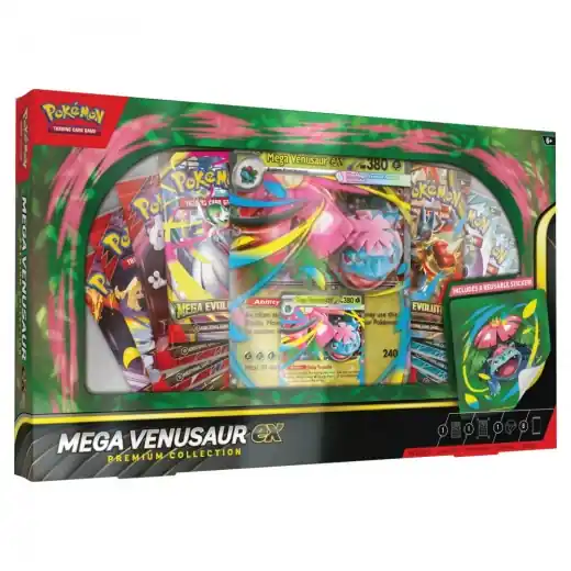 Enkel retur - Pokémon TCG Mega Venusaur ex Premium Collection
