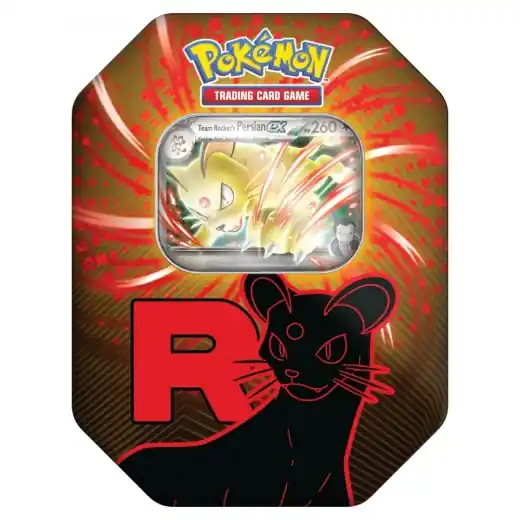 Pokémon TCG Team Rocket Tin - Persian ex | Begränsat antal