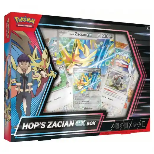 Pokémon TCG Hop‘s Zacian ex Box - Missa inte erbjudandet