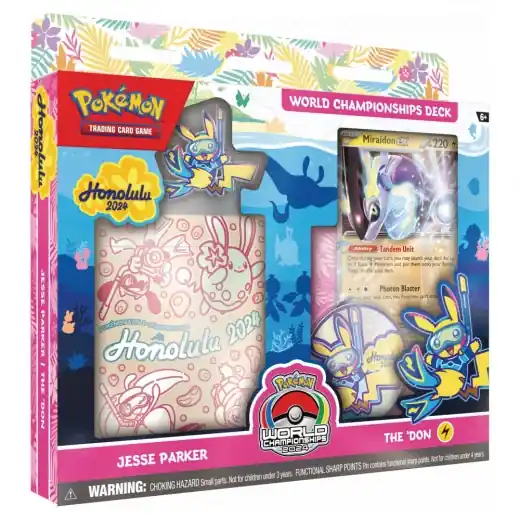 Pokémon TCG 2024 World Championships Deck - Miraidon ex | Få kvar i lager