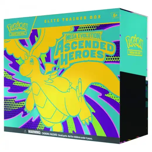 Tidsbegränsat erbjudande | Pokémon TCG Ascended Heroes - Elite Trainer Box