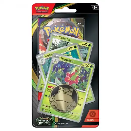 Pokémon TCG Perfect Order - Premium Checklane Meganium | Toppkvalitet