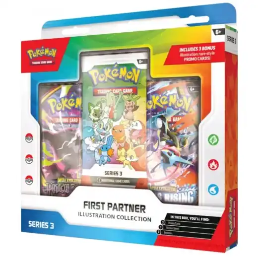 Pokémon TCG First Partner Illustration Collection - Series 3 - Begränsat antal