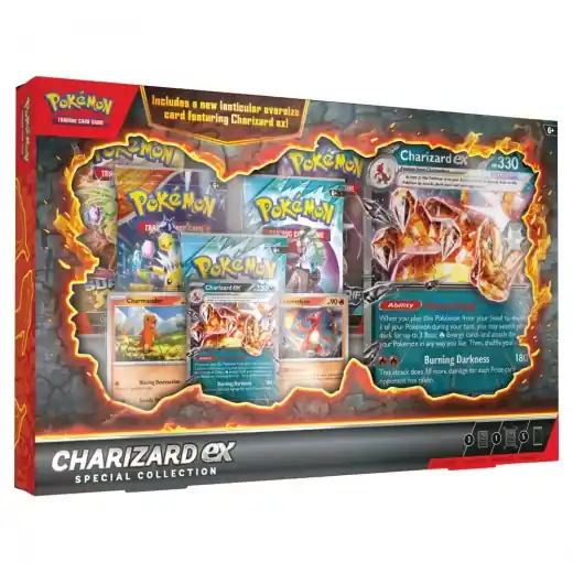 Expressfrakt - Pokémon TCG Charizard ex Special Collection