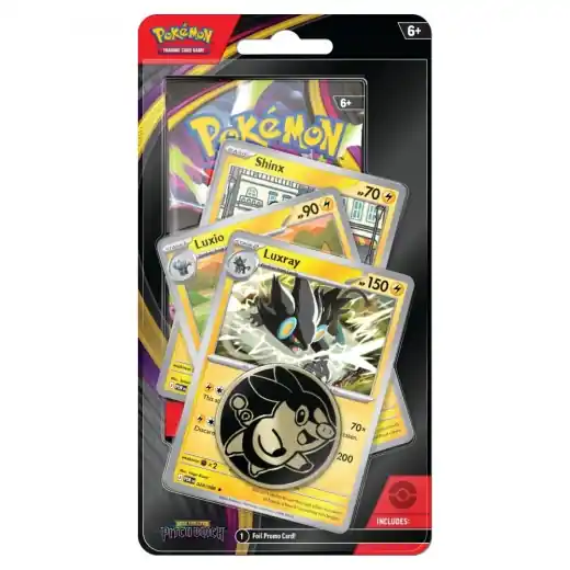 Mycket efterfrågad | Pokémon TCG Pitch Black - Premium Checklane Luxray