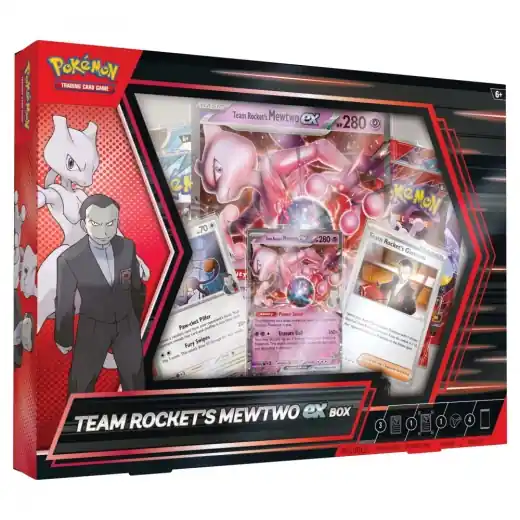 Pokémon TCG Team Rocket‘s Mewtwo ex Box | Precis inkommet