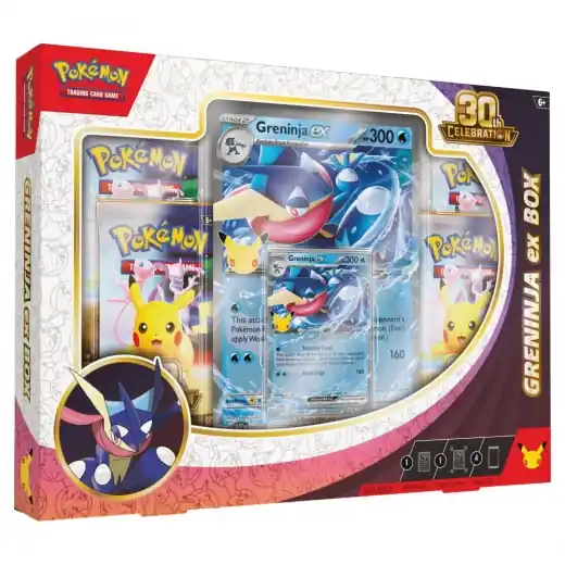 Pokémon TCG 30th Celebration - Greninja ex Box - Kan beställas online