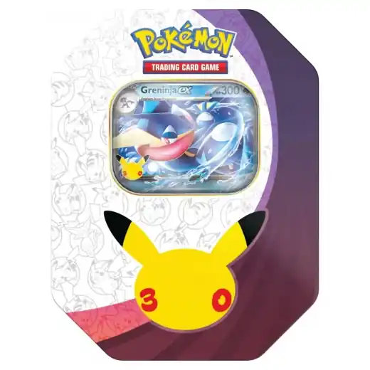 Pokémon TCG 30th Celebration - Greninja Tin | Väl omtyckt