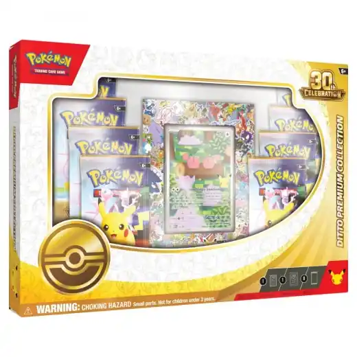 Specialerbjudande - Pokémon TCG 30th Celebration - Ditto Premium Collection