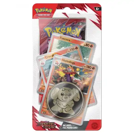 Outlet - Pokémon TCG Destined Rivals Premium Checklane Skeledirge