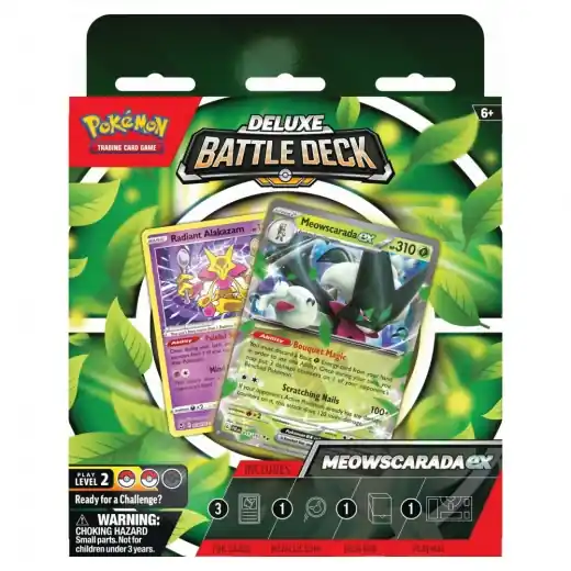 Rabatt | Pokémon TCG Deluxe Battle Deck - Meowscarada ex