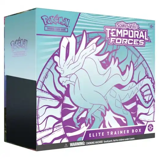 Pokémon TCG Temporal Forces Elite Trainer Box - Flutter Mane - Fabrikspris
