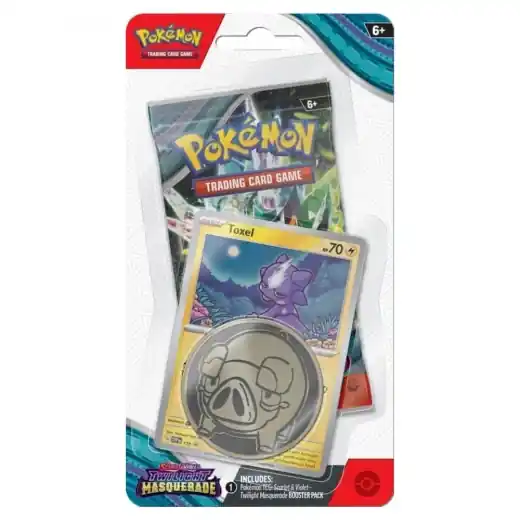 Pokémon TCG Twilight Masquerade Checklane Toxel | Finns att beställa