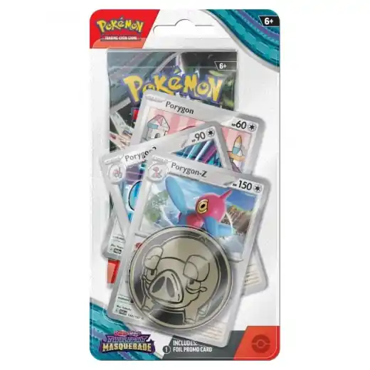 Finns tillgänglig - Pokémon TCG Twilight Masquerade Premium Checklane Porygon-Z