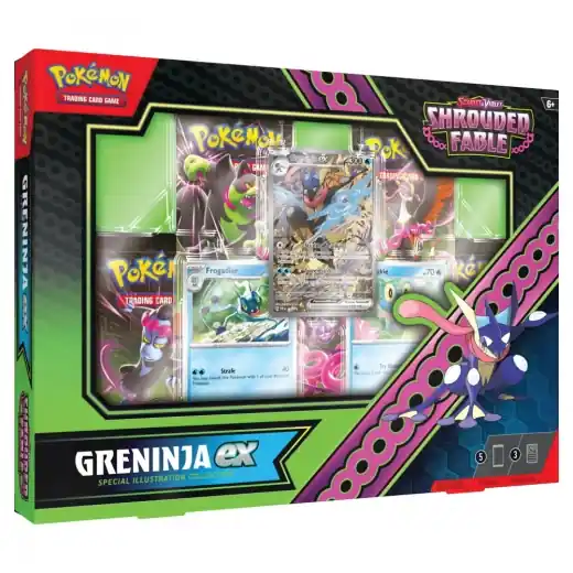 Pokémon TCG Shrouded Fable Greninja ex Special Illustration Collection | Ny produkt